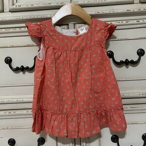 Osh Kosh B’Gosh Printed Ruffled Blouse